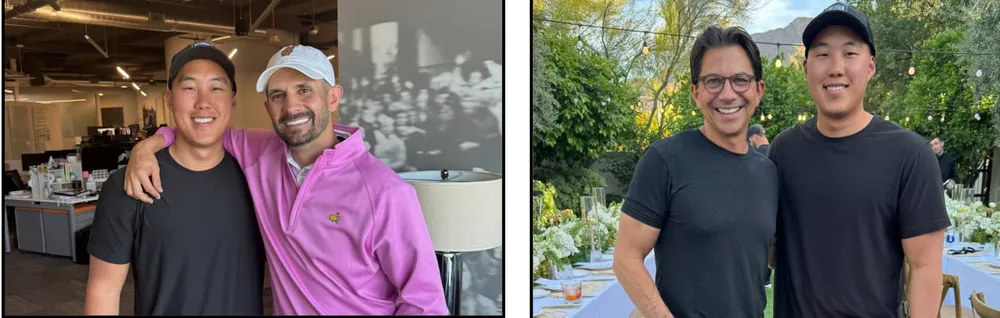 Preston with Pace Morby and Dean Graziosi